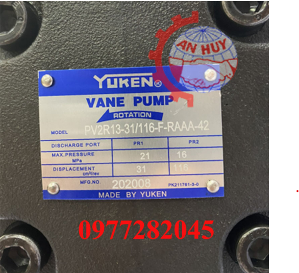 Bơm cánh gạt Yuken PV2R13-31/116-FRAAA-42