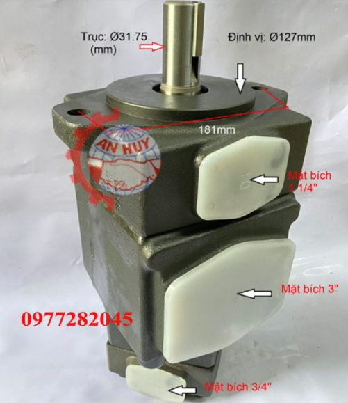 Bơm cánh gạt Yuken PV2R23-47/94-FRAAA-41 