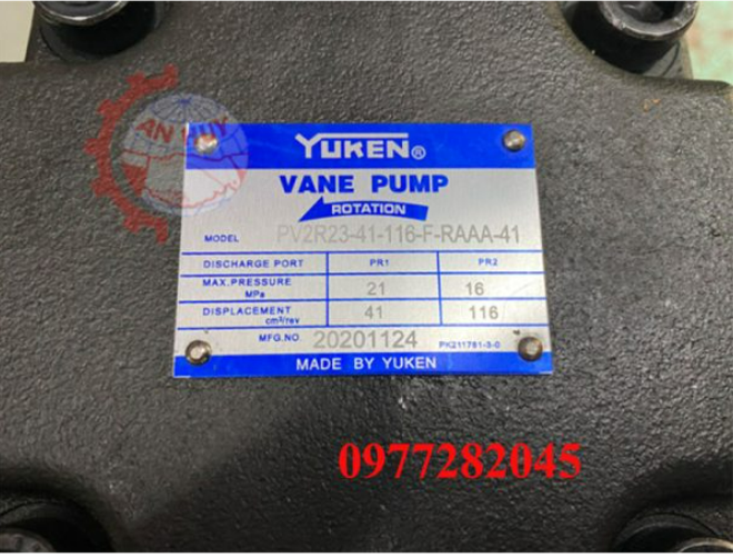 Bơm cánh gạt Yuken PV2R23-41/116-FRAAA-41