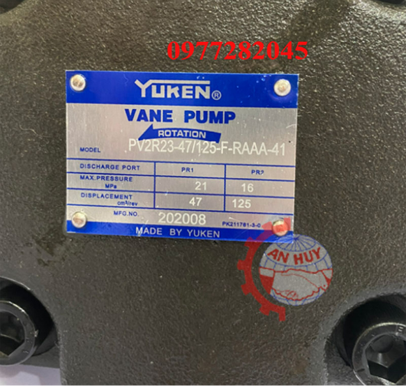 Bơm cánh gạt Yuken PV2R23-47/125-FRAAA-41 