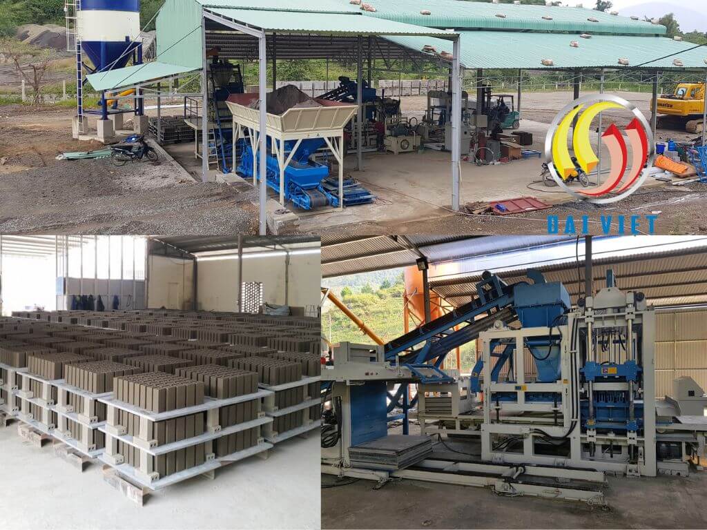 Các loại máy gạch không nung nào phổ biến Việt Nam