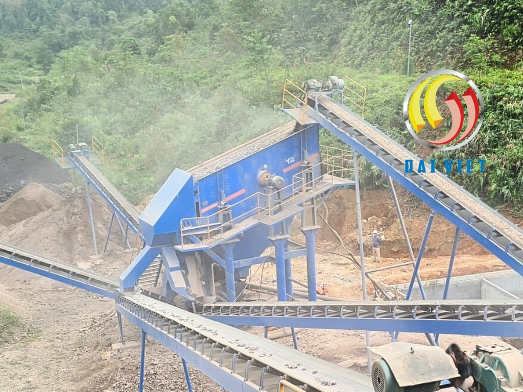 Cấu tạo máy sàng rung tròn YK Đại Việt