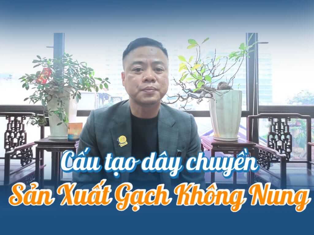 Cấu tạo của dây chuyền sản xuất gạch không nung