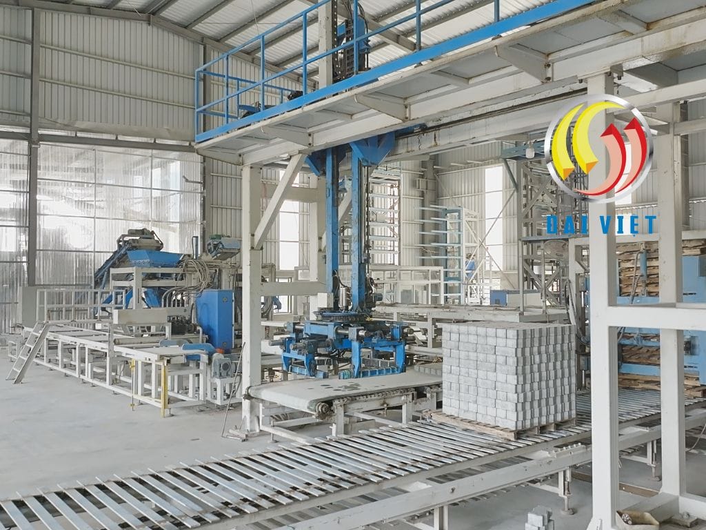 Máy gạch không nung công suất lớn