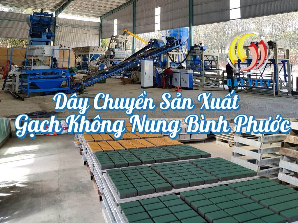 Dự án: Dây chuyền gạch không nung ở Bình Phước