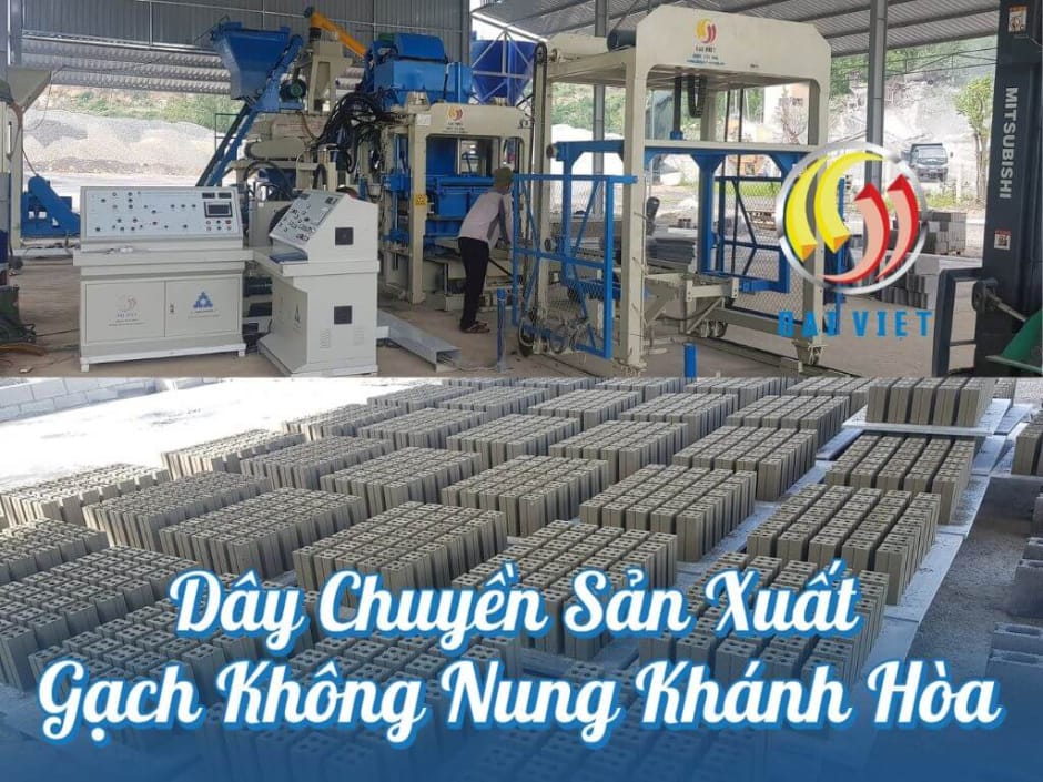 Dự án: Dây chuyền sản xuất gạch không nung ở Khánh Hòa