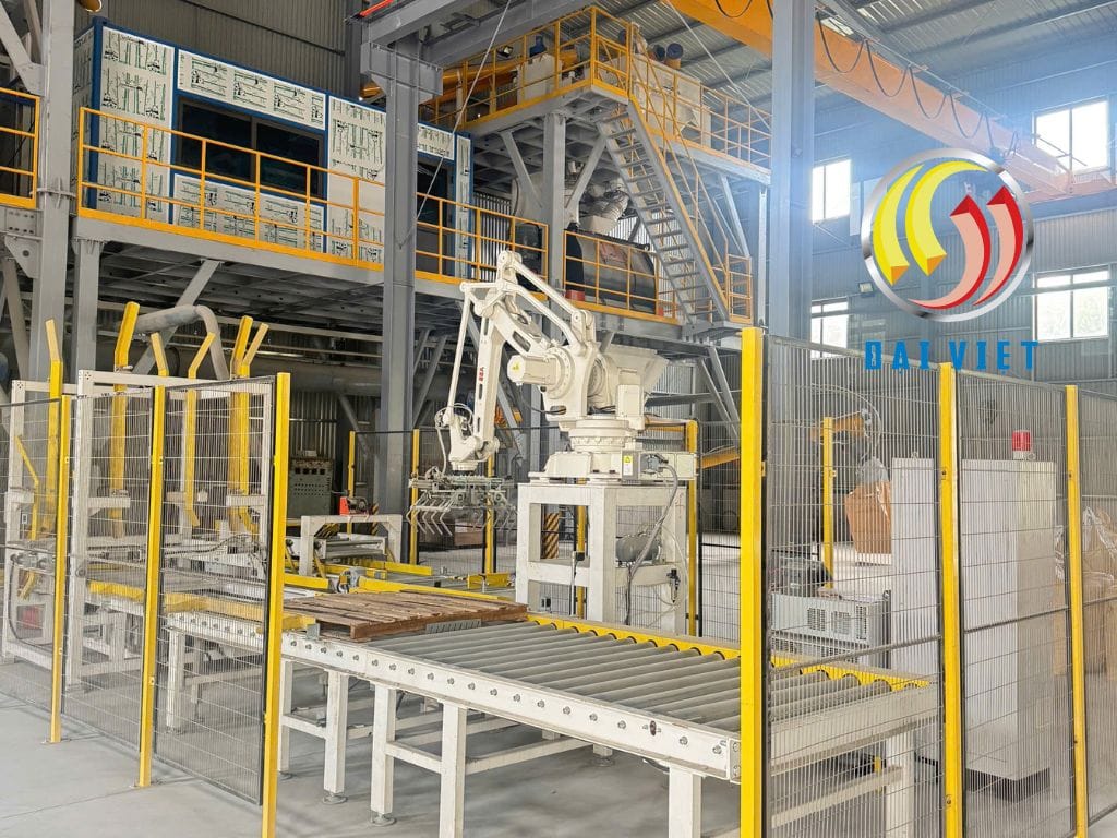 Dây chuyền làm keo dán gạch chống nước