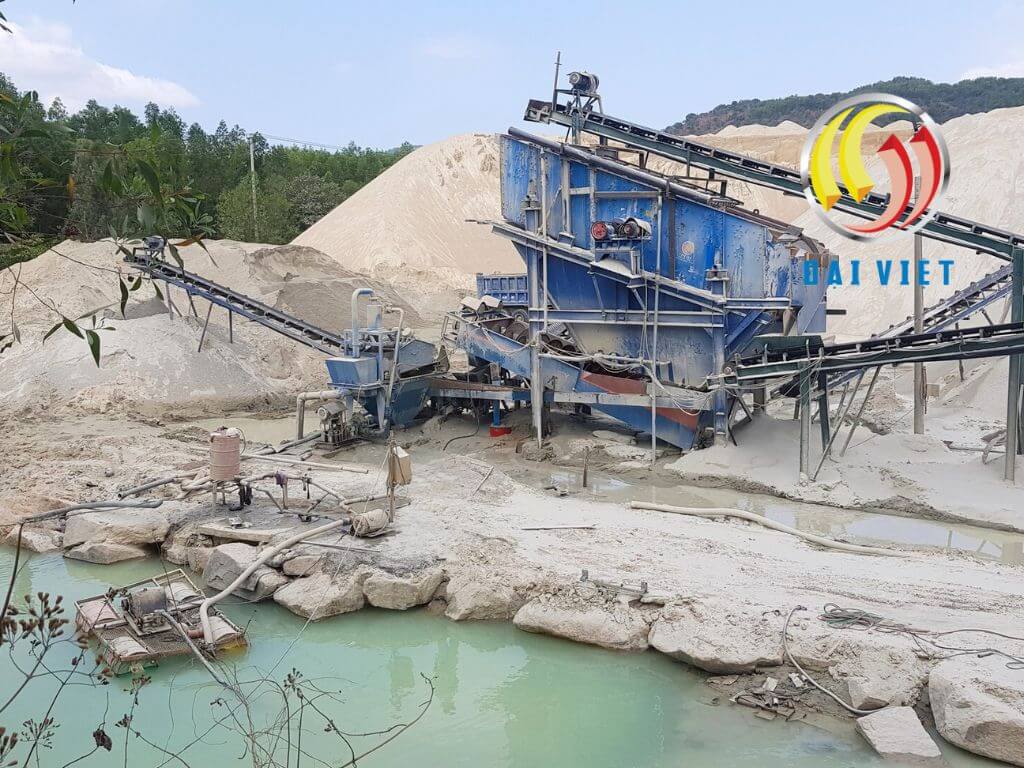 Tìm hiểu: Dây chuyền tuyển rửa cát