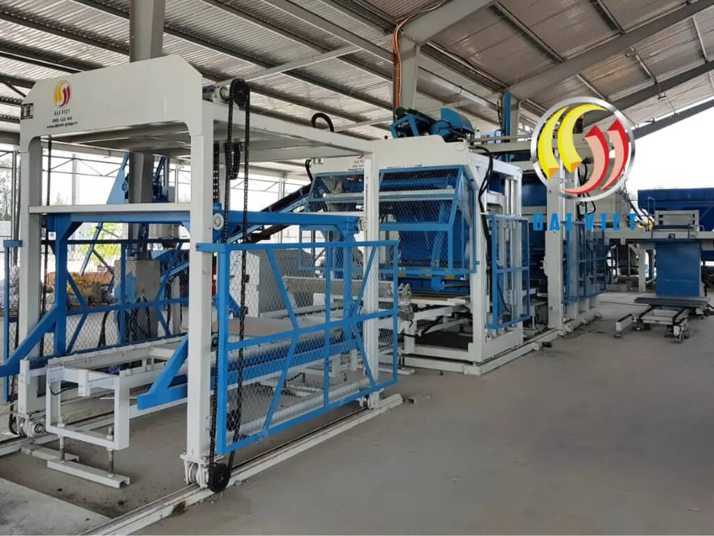 Nâng công suất dây chuyền gạch không nung