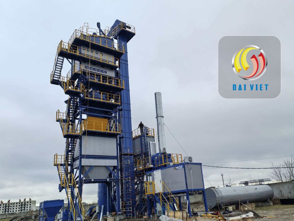 Bí quyết kiểm soát nhiệt độ trong trạm trộn Asphalt hiệu quả