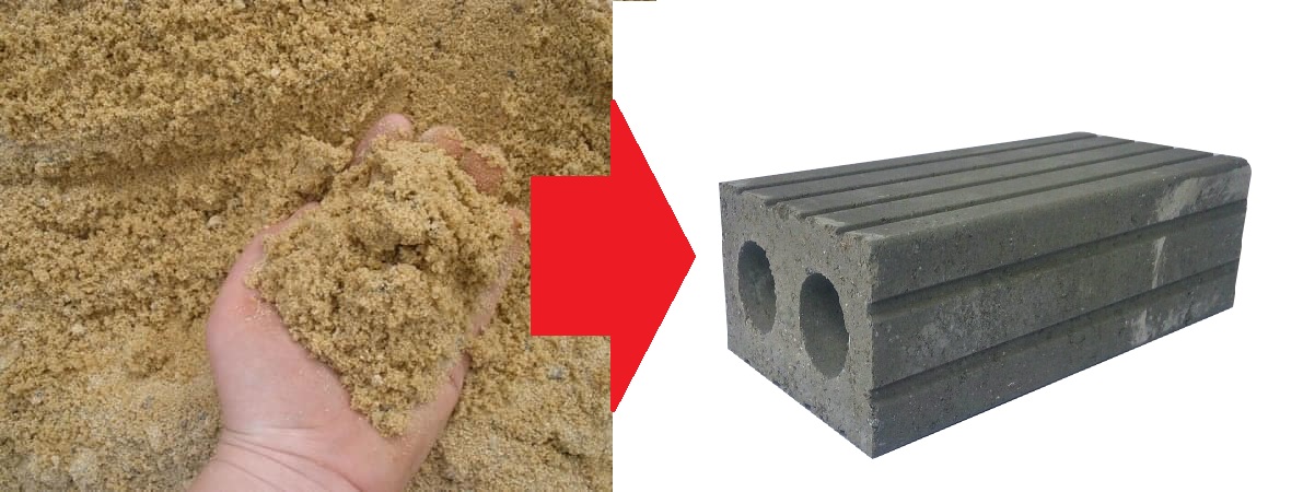 Sản xuất gạch không nung bằng cát có được hay không