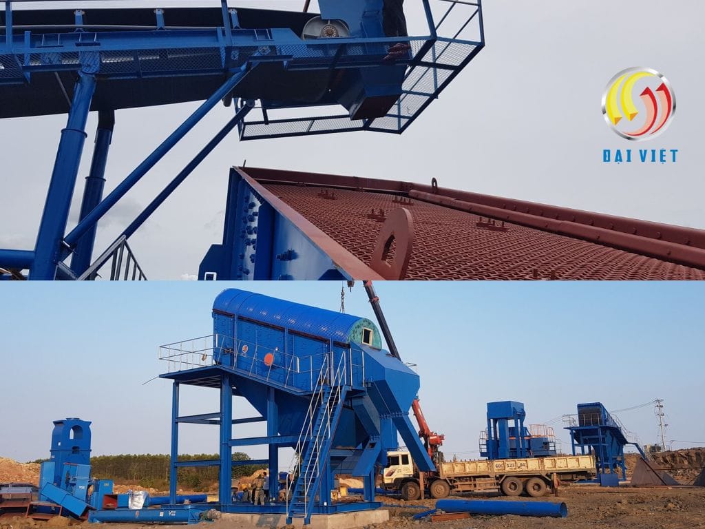 Máy sàng rung nhiều tầng: Cấu tạo, nguyên lý, giá