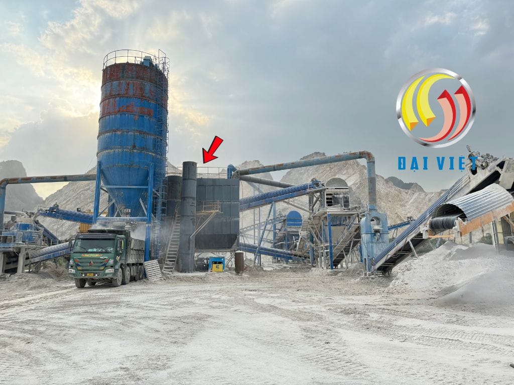 Công nghệ nghiền cát thu bụi khô