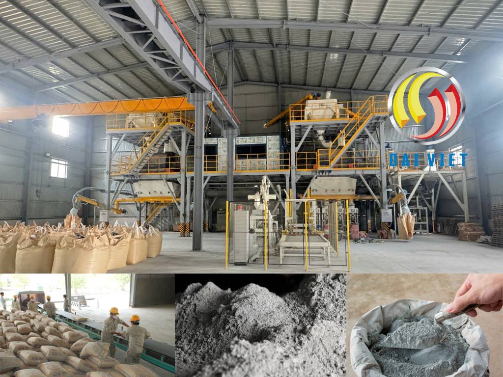 Nhà máy xi măng sản xuất vữa keo được không?