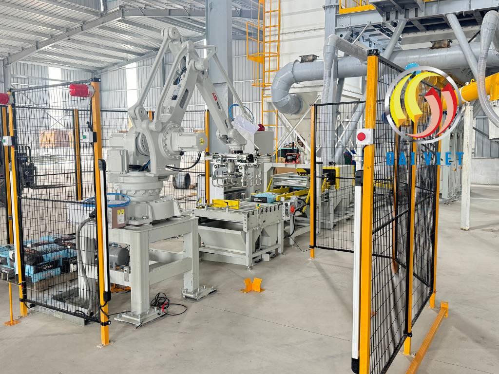 Nơi bán robot bốc xếp vữa keo tự động uy tín
