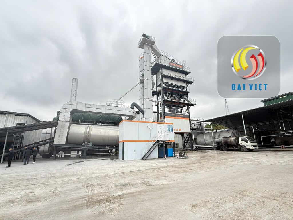 Thiết kế trạm Asphalt tối ưu cho mỏ đá công suất lớn