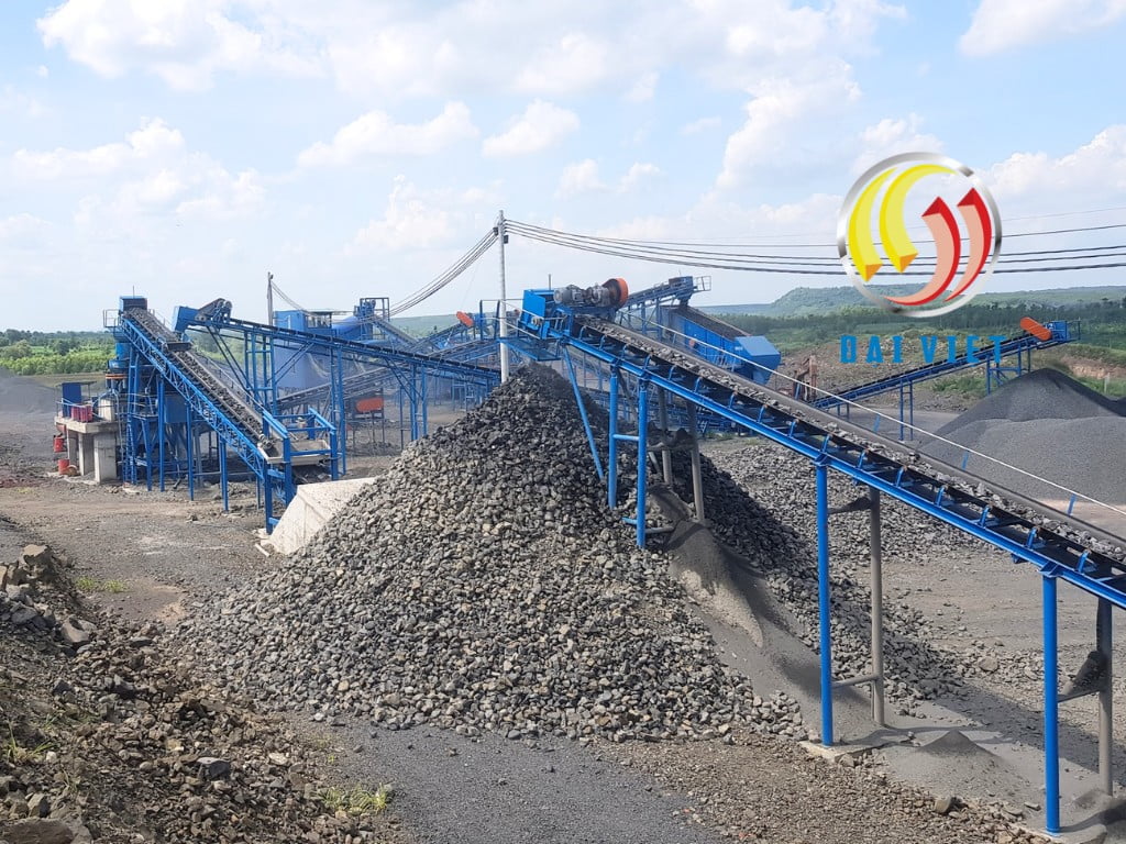 Trạm nghiền đá công suất lớn: 150 - 800 tấn/giờ