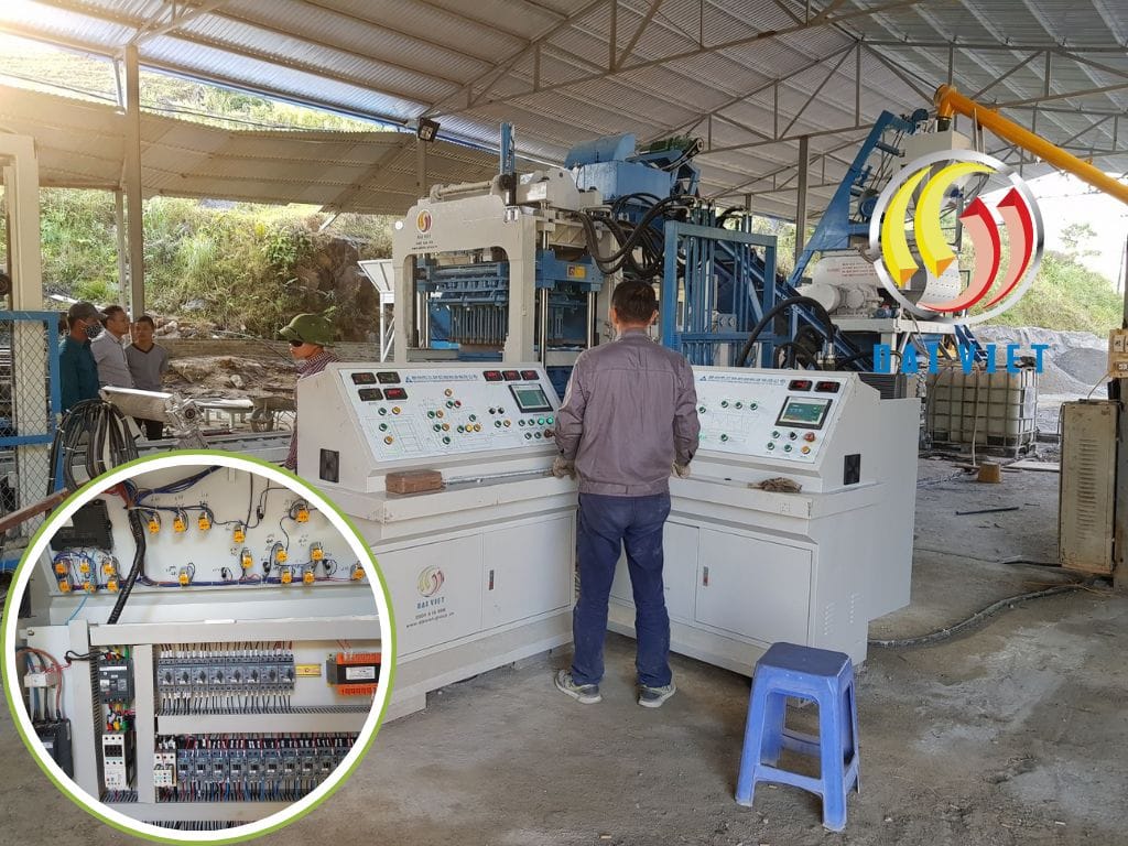 Tìm hiểu: Tủ điện máy ép gạch không