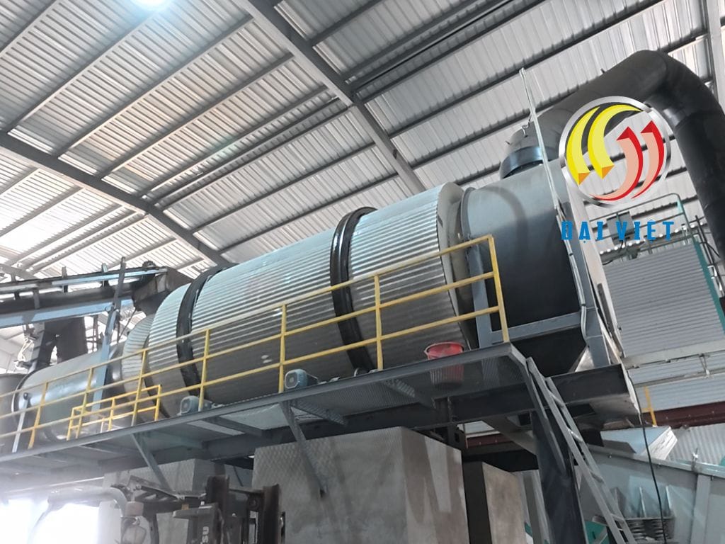 Máy sấy cát 3 tầng có ưu điểm gì?