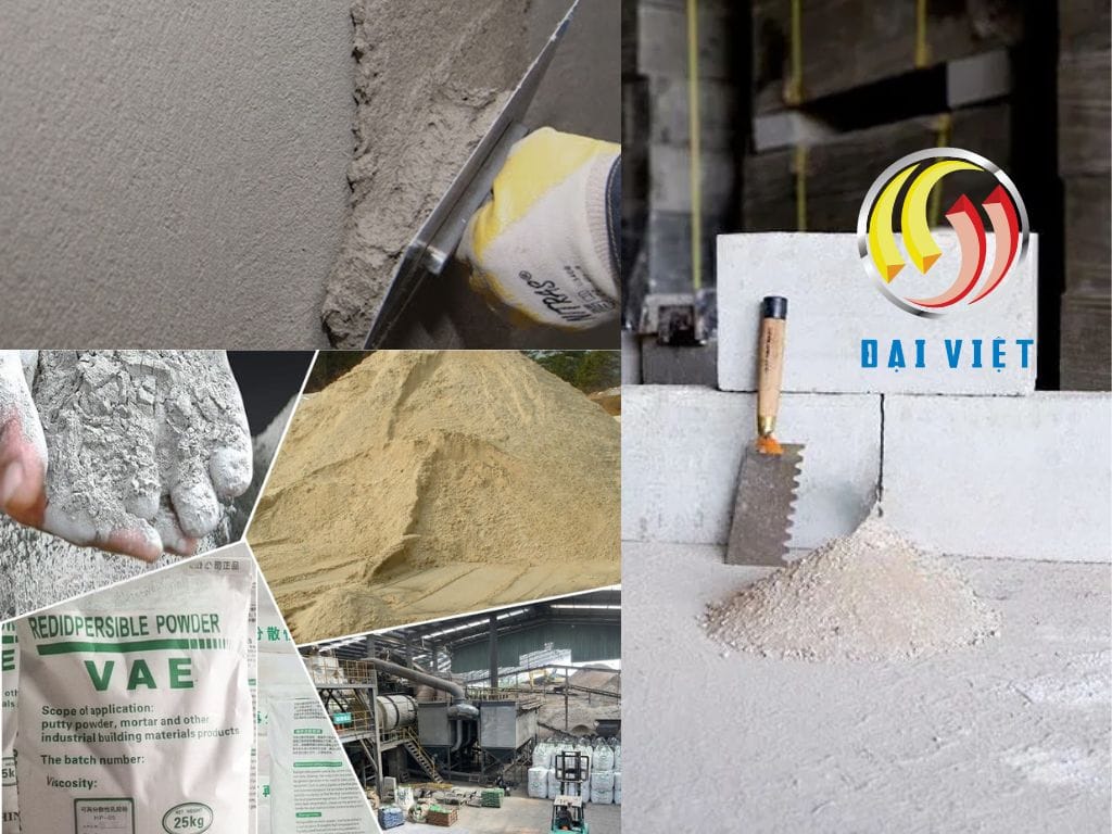 Vữa khô trộn sẵn có bị tách lớp không?