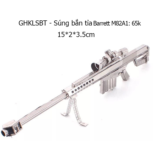 Mô Hình Lắp Ráp CaDA Súng Bắn Tỉa Sniper C81053  Người chơi lego