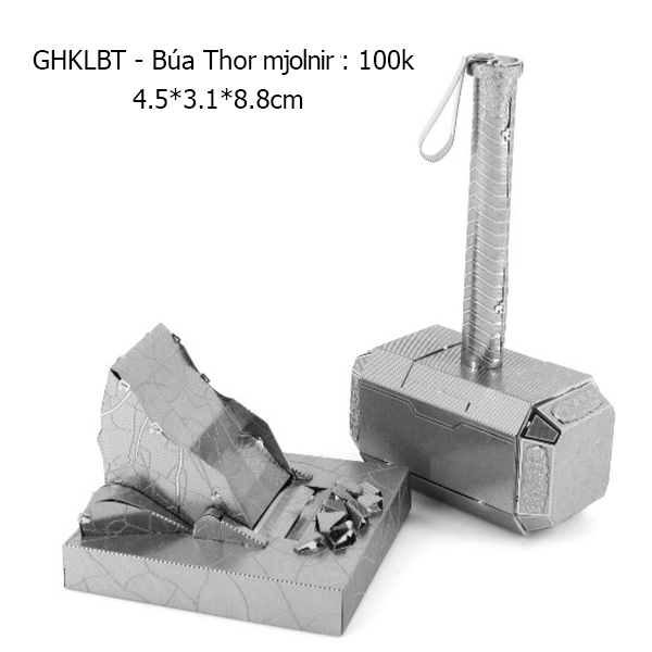 Búa Thor Mô Hình Búa Thần Sấm Tỉ Lệ 11 đồ chơi mô hình nhập vai siêu anh  hùng Marvel Siêu Đẹp quà tặng độc đáo cho trẻ em