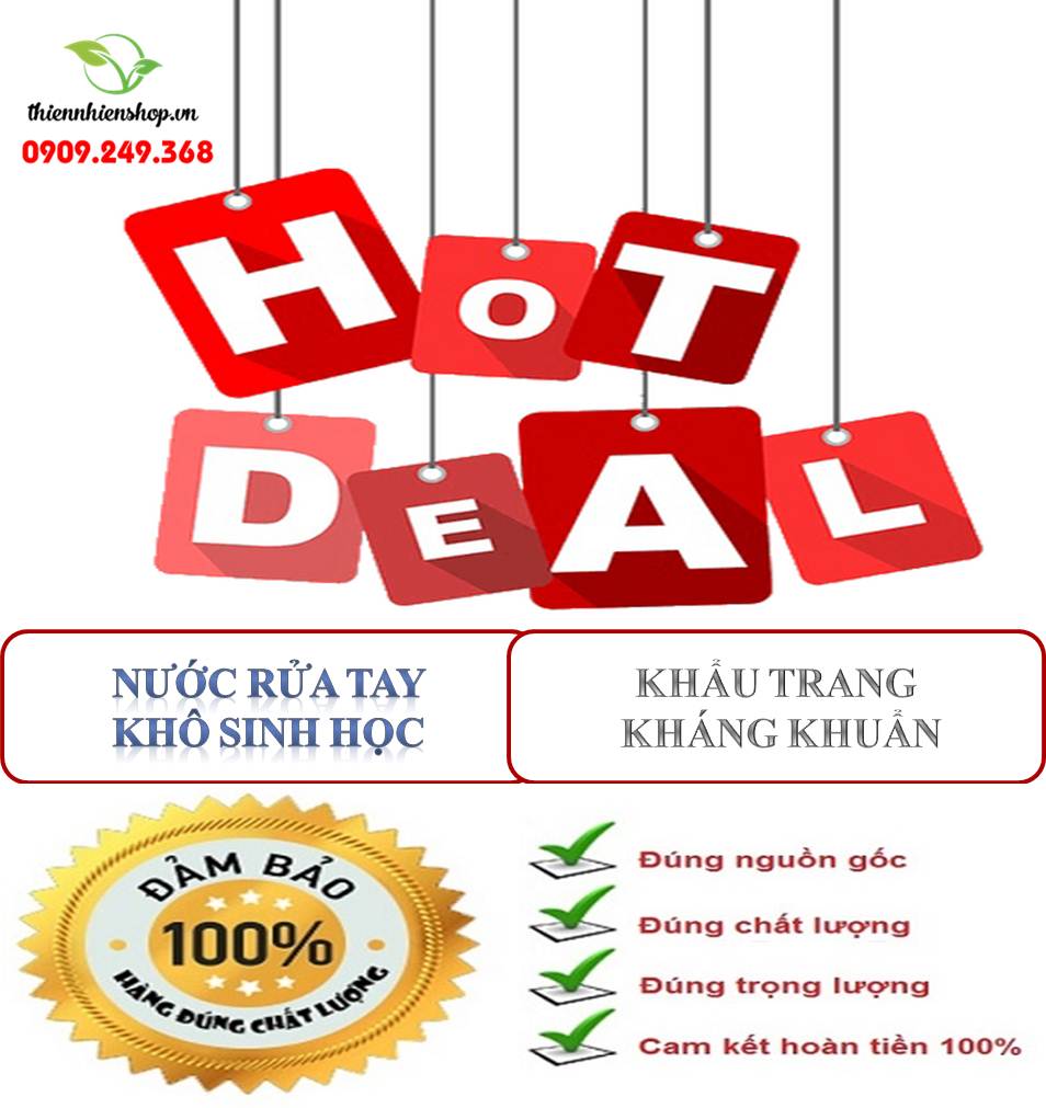 HOT!!! NƯỚC RỬA TAY KHÔ SINH HỌC VÀ KHẨU TRANG BÌNH ỔN GIÁ SẮP VỀ .....