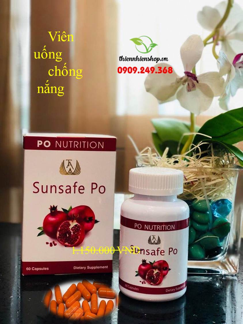 Viên Uống Chống Nắng Sunsafe Po