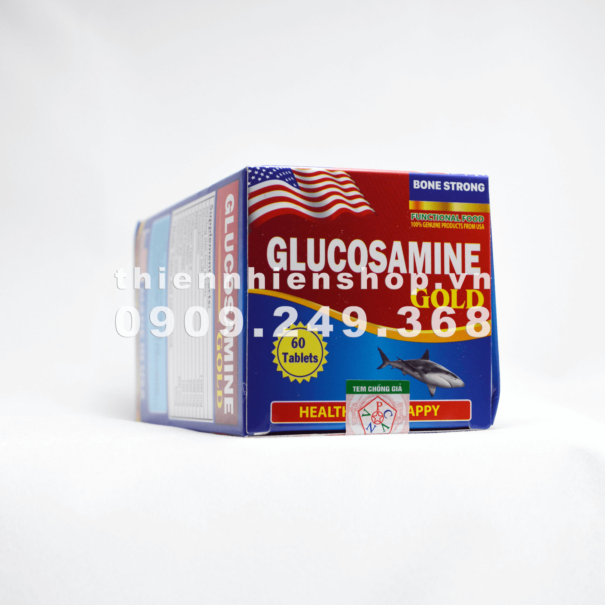 GLUCOSAMINE GOLD - Nuôi dưỡng sụn khớp hộp 60 viên