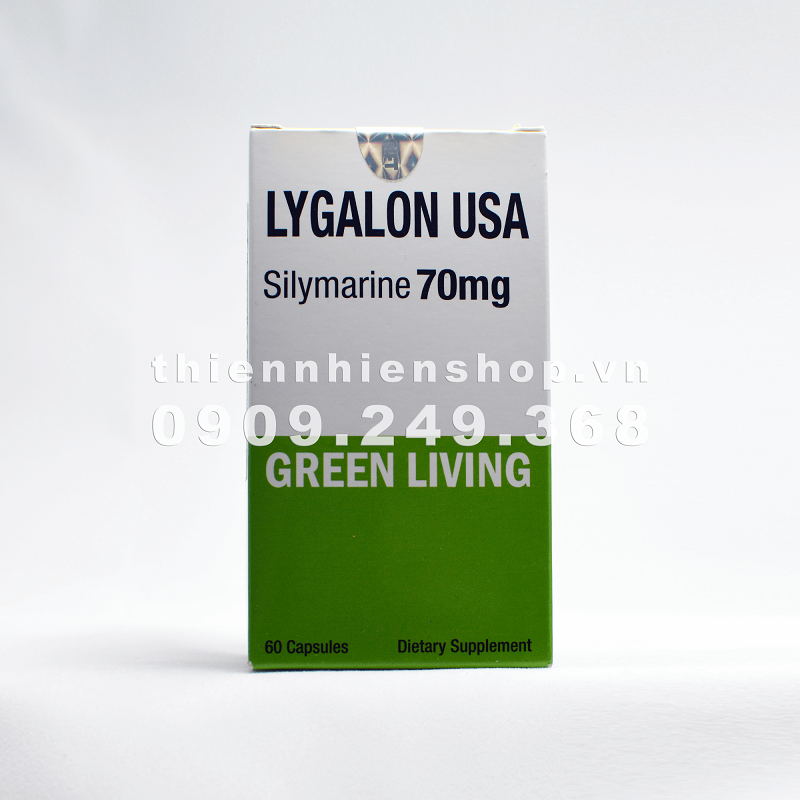 Viên giải độc gan LYGALON USA GREEN LIVING - Silymarine 70mg