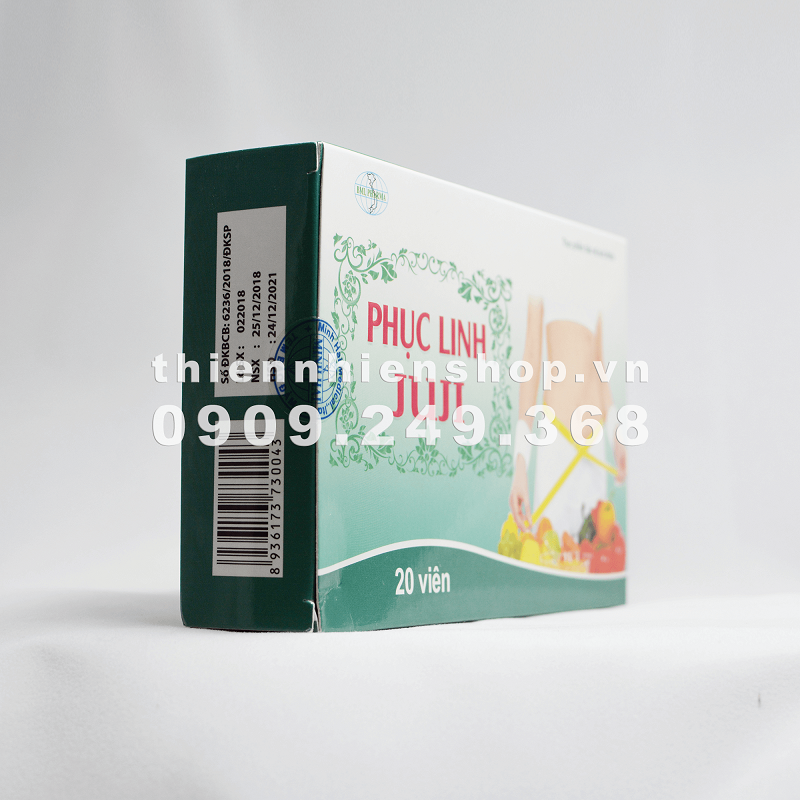 Viên nang giảm cân thảo mộc Phục Linh Juji