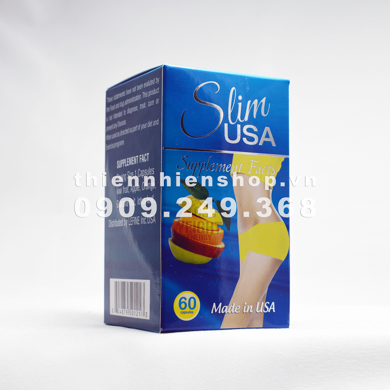 Slim USA - Viên nang hỗ trợ giảm cân tốt nhất (hộp 60 viên)