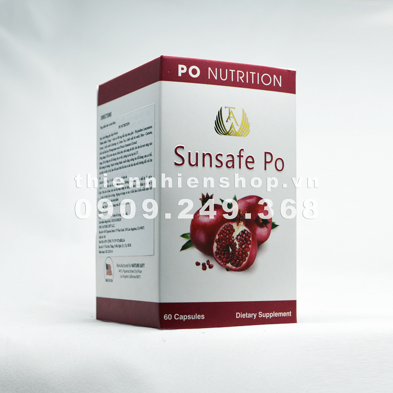 VIÊN UỐNG CHỐNG NẮNG SUNSAFE PO