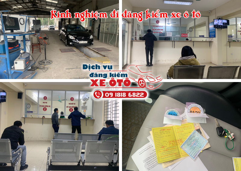Kinh nghiệm đi đăng kiểm xe ô tô tại Hà Nội