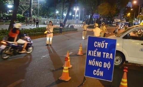 chốt kiểm soát nồng độ cồn
