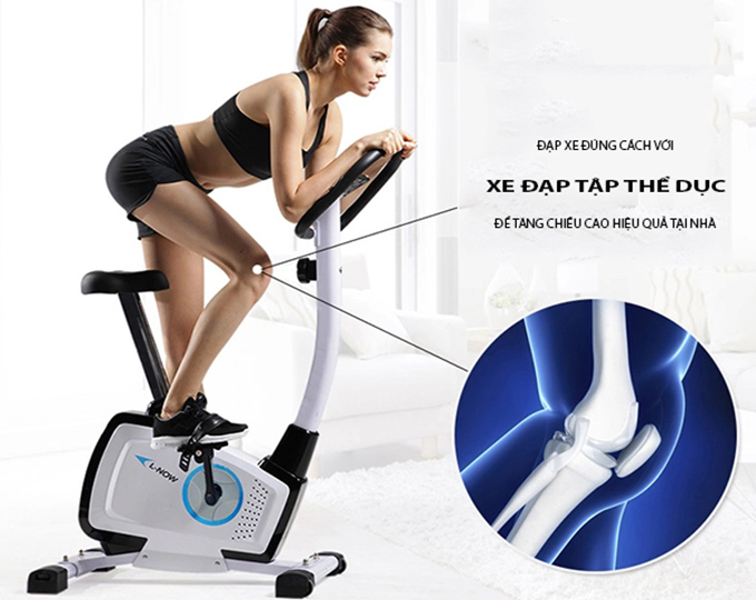 Tư thế tập thể dục với xe đạp tại nhà hiệu quả nhất