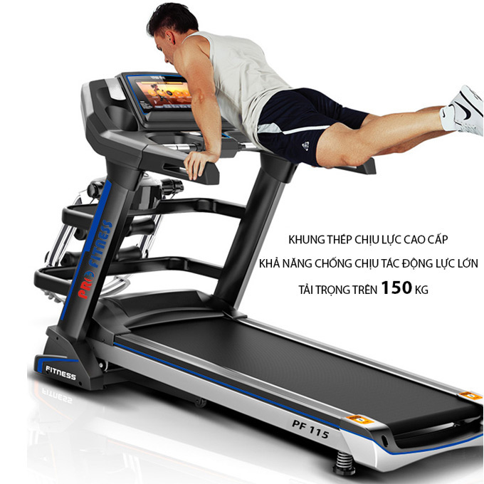 Máy chạy bộ điện Pro Fitness PF-115