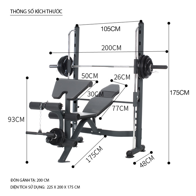 Ghế tập tạ Power Rack FX32 đa năng tốt nhất để tập Gym Ghế Tập Tạ Power Rack Fx32 Đa Năng Tốt Nhất Để Tập Gym