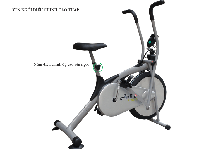 Xe giẫm tập luyện thể thao Air Bike chính xác giá bán đảm bảo chất lượng #22 Xe giẫm tập luyện thể thao Air Bike chính xác giá bán tốt