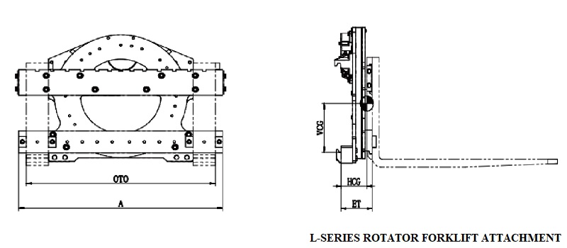Bản vẽ bộ càng quay 360° mặt rỗng