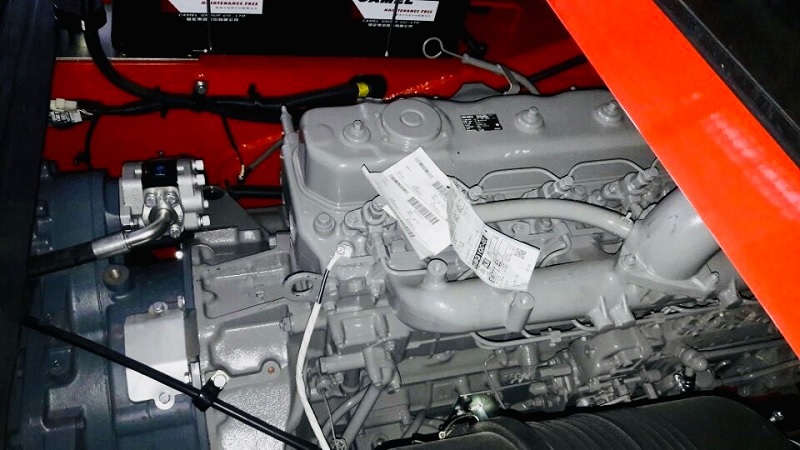 Động cơ ISUZU 6BG1QC-02 nhập khẩu từ Nhật Bản lắp trên dòng K2 series