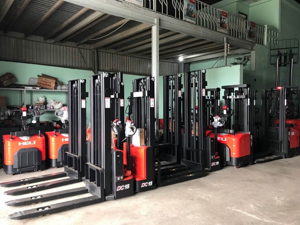 Tất cả các dòng xe nâng tay điện Heli sử dụng cho nhà kho