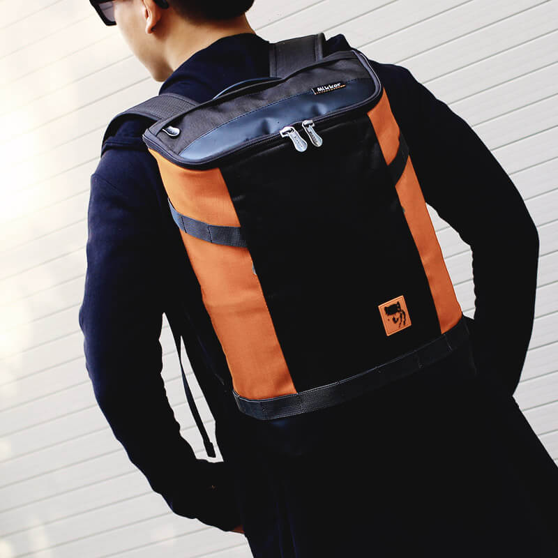 Balo Mikkor Irvin Charcoal/Orange