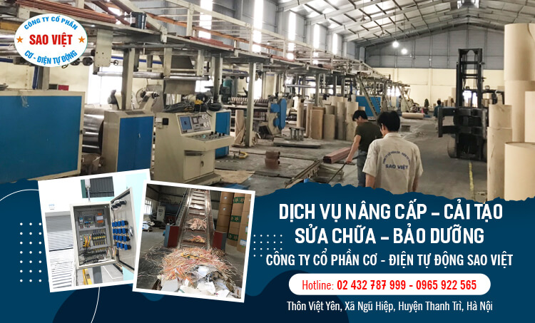 Công ty cổ phần SX Máy và Bao Bì Sao Việt