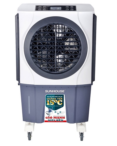 Quạt điều hòa Sunhouse SHD7752 dung tích 50 lít công suất lớn 220W - bảo hành chính hãng