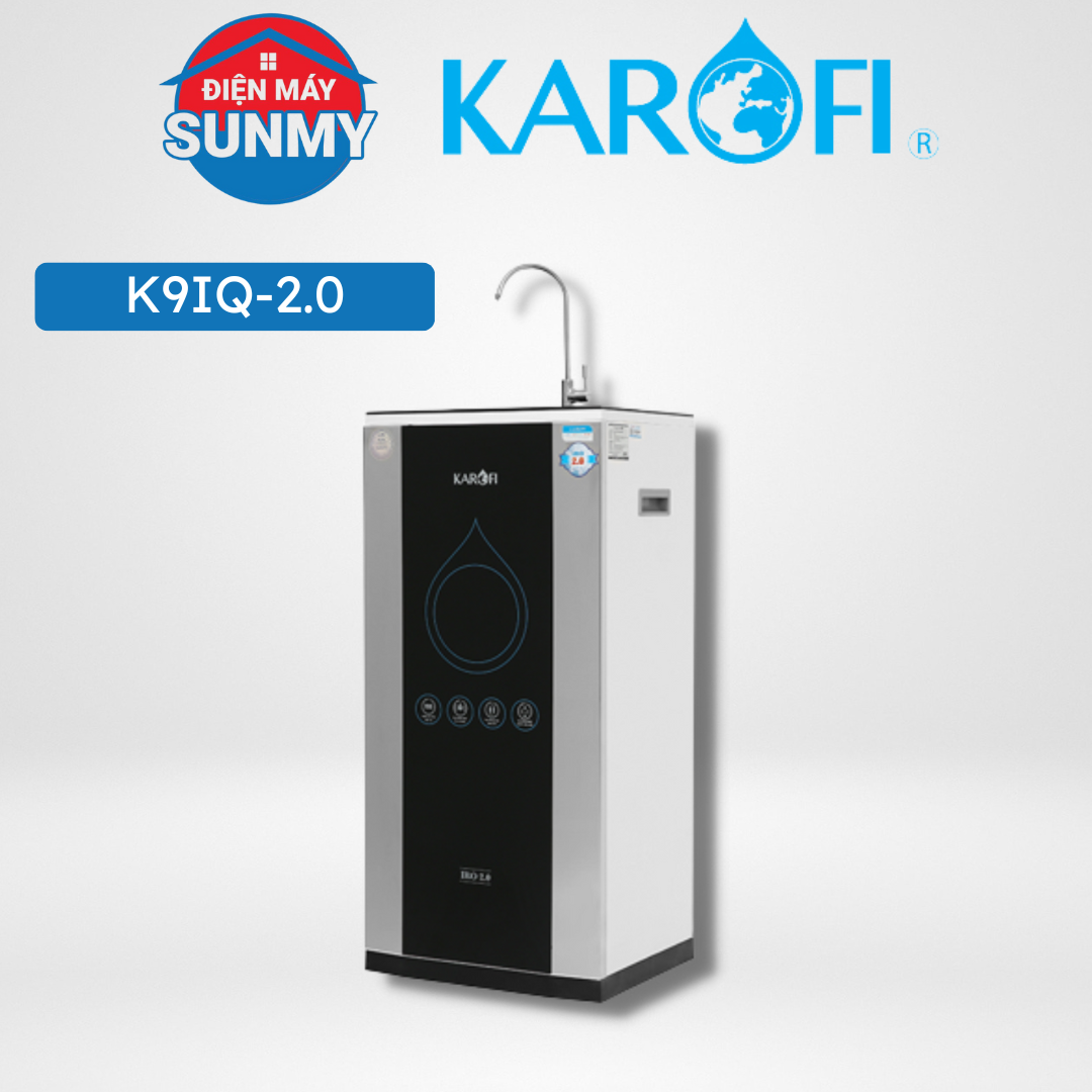 Máy Lọc Nước Karofi 9 Lõi K9IQ-2.0 -  Miễn phí lắp đặt vận chuyển nội thành Hà Nội/ Miễn phí vận chuyển toàn quốc