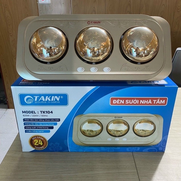 Đèn Sưởi Nhà Tắm 2 Bóng Takin TK102 | Gia dụng Sunmy