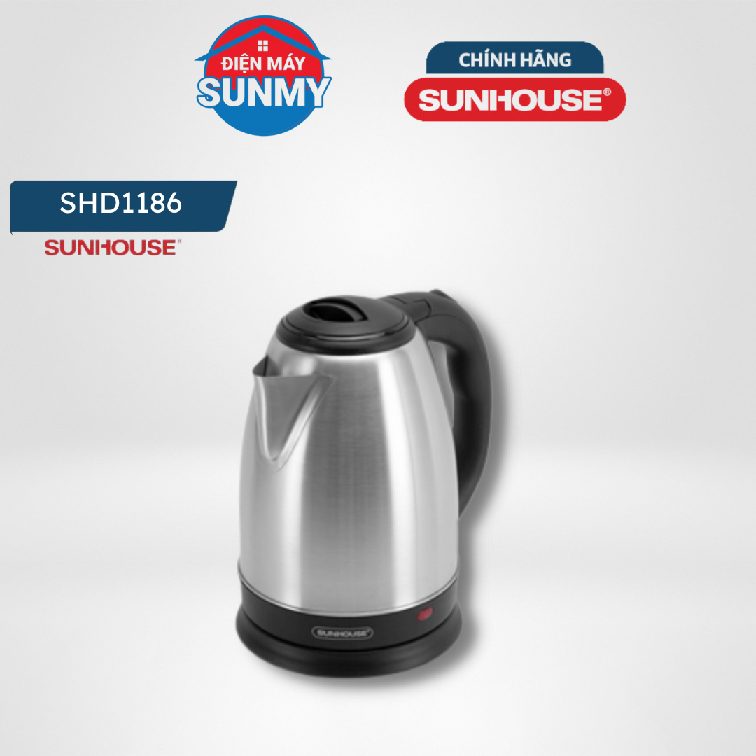 ẤM SIÊU TỐC INOX 1.8 L SUNHOUSE SHD1182 SHD1186