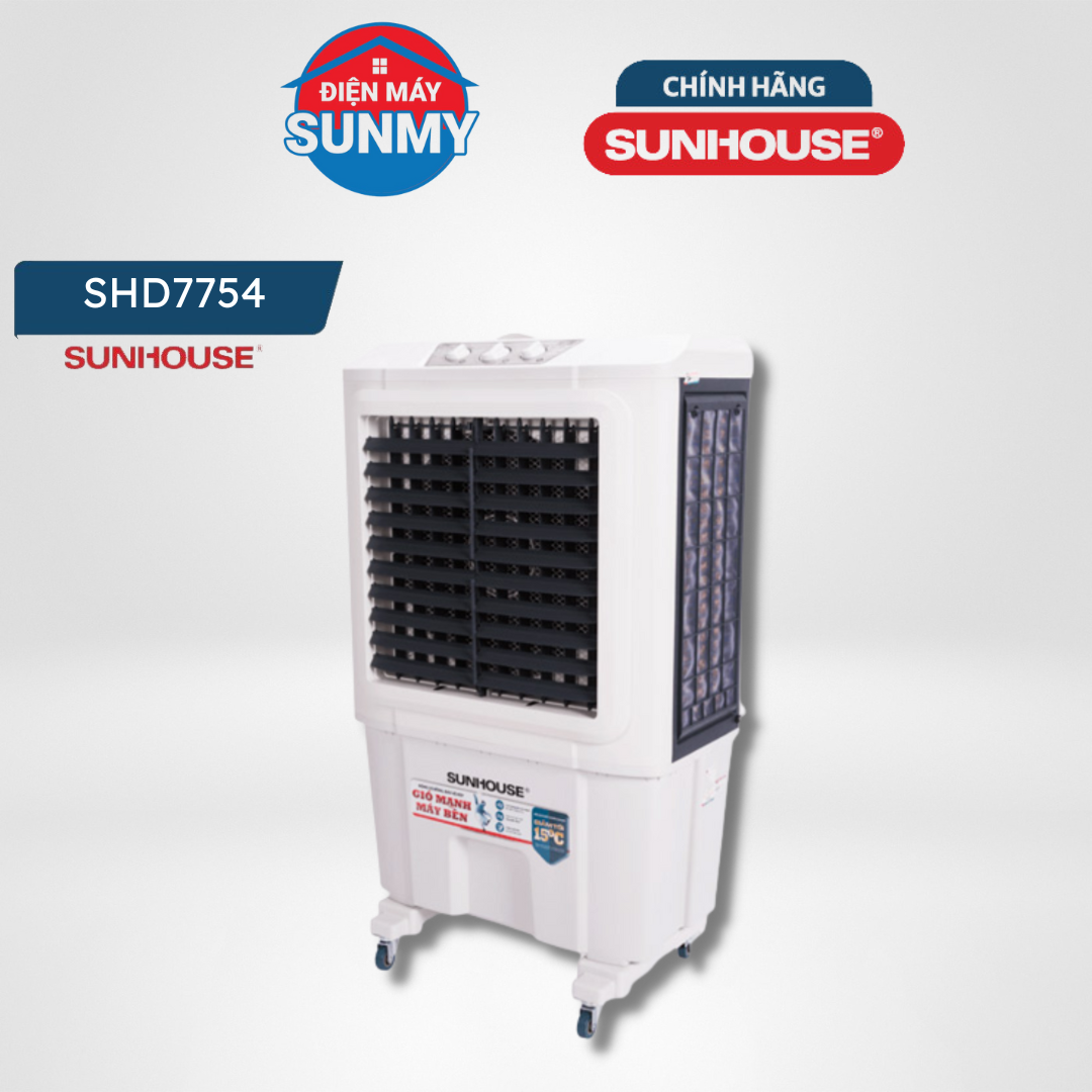 Quạt điều hòa hơi nước - Máy làm mát không khí SUNHOUSE SHD7754