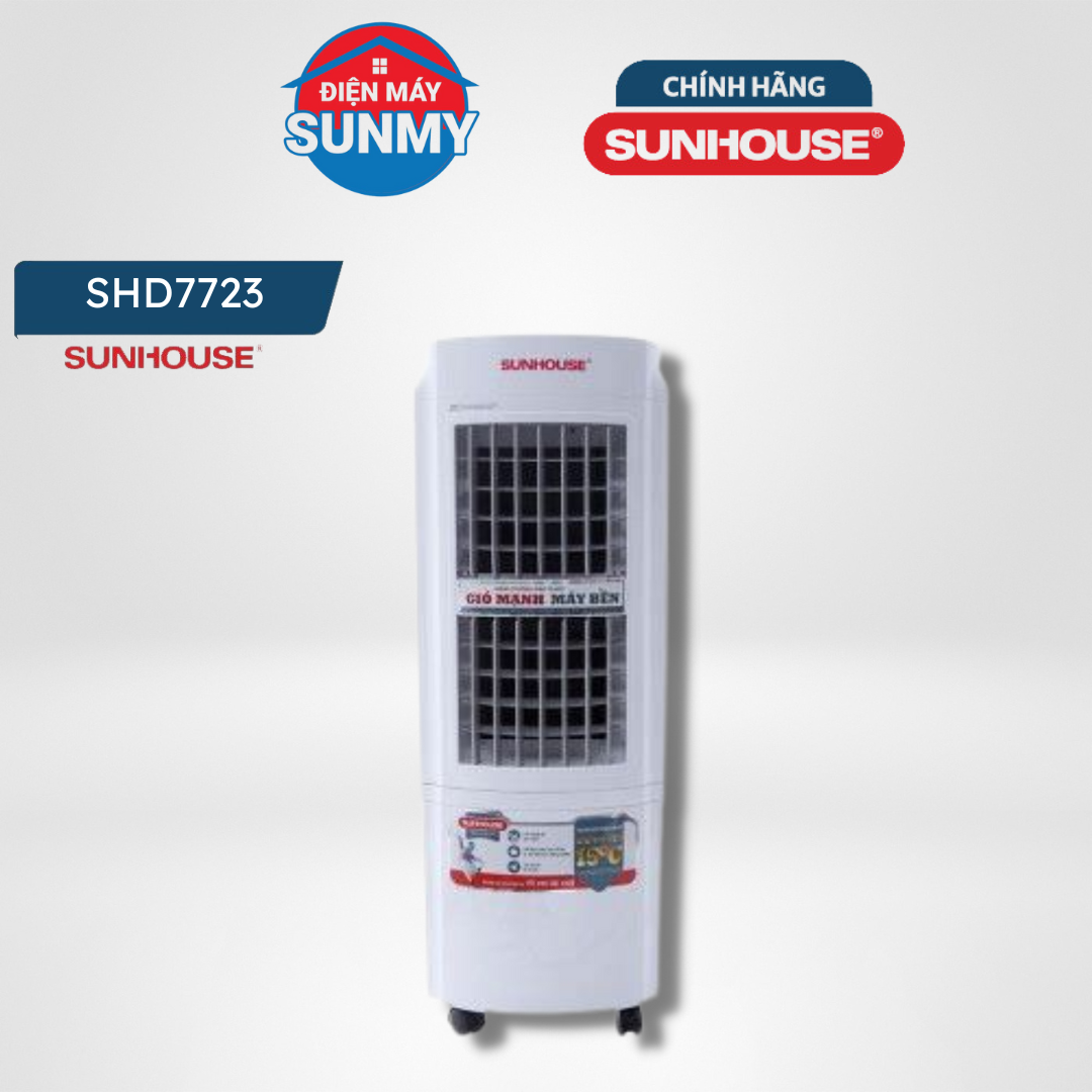 Quạt điều hòa  Sunhouse SHD7723 có ion lọc không khí và điều khiển từ xa - bảo hành chính hãng